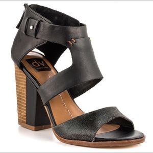 Dolce Vita Parissa Distressed Block Heel Sandals